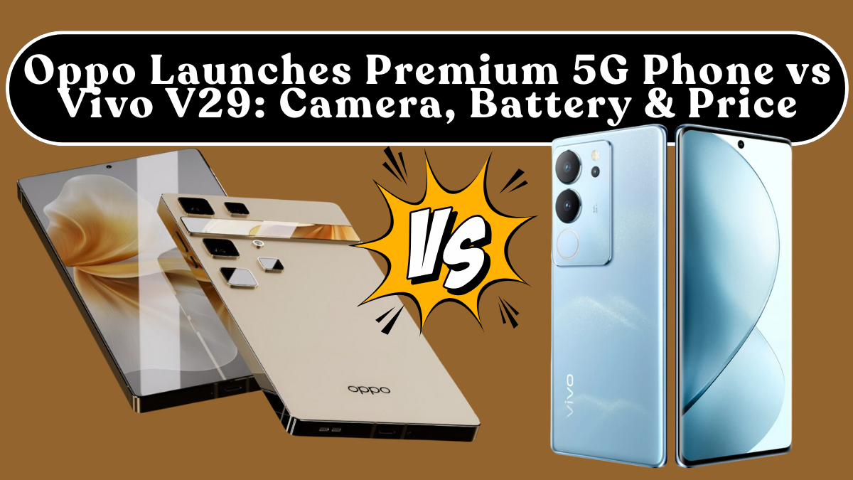 Oppo Launches Premium 5G Phone vs Vivo V29: Camera, Performance, Battery & Price (India)