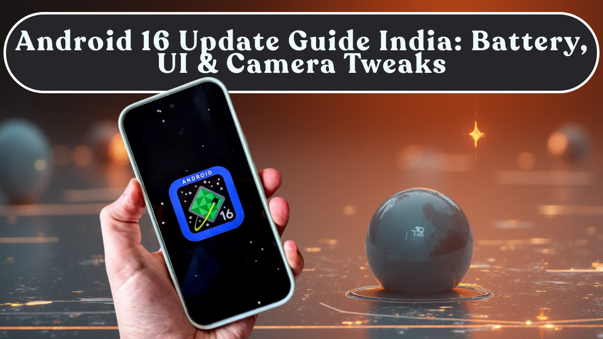 Android 16 Update Guide India: Battery, UI & Camera Tweaks