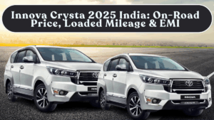 Innova Crysta 2025 India: On-Road Price, Loaded Mileage & EMI Breakdown