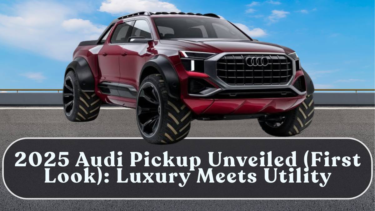 2025 Audi Pickup Unveiled (First Look): Luxury Meets Utility