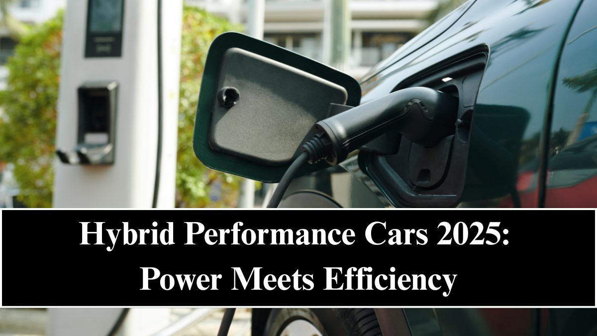 Hybrid Performance Cars 2025: Power Meets Efficiency