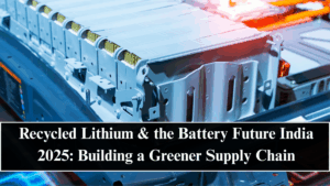 Recycled Lithium & the Battery Future India 2025: Building a Greener Supply Chain