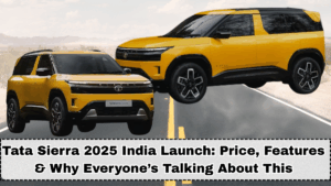 Tata Sierra 2025 India Launch: Price, Features & Why Everyone’s Talking About This SUV Again