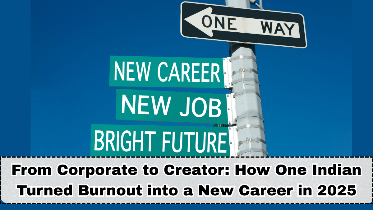 From Corporate to Creator: How One Indian Turned Burnout into a New Career in 2025
