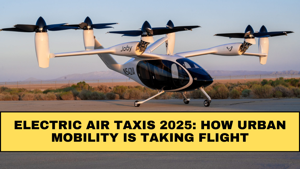 Electric Air Taxis 2025: How Urban Mobility Is Taking Flight