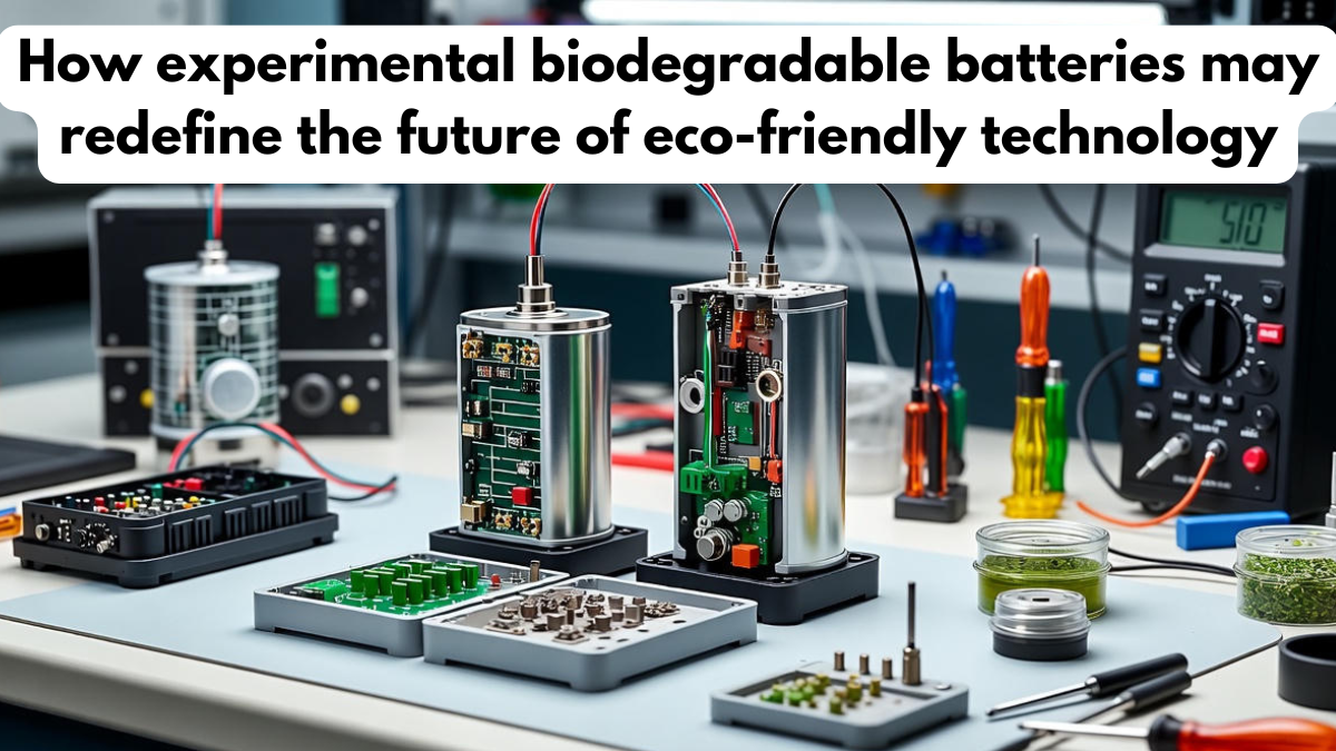 How experimental biodegradable batteries may redefine the future of eco-friendly technology