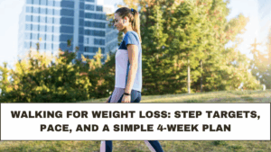 Walking for Weight Loss: Step Targets, Pace, and a Simple 4-Week Plan