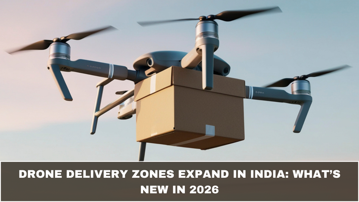 Drone Delivery Zones Expand in India: What’s New in 2026