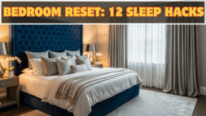 Bedroom Reset: 12 Sleep Hacks That Fix Your Energy (No Supplements Needed)