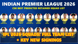 IPL 2026 Squads: Full Team List + Key New Signings