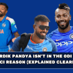 Why Hardik Pandya Isn’t in the ODI Squad: BCCI Reason (Explained Clearly)