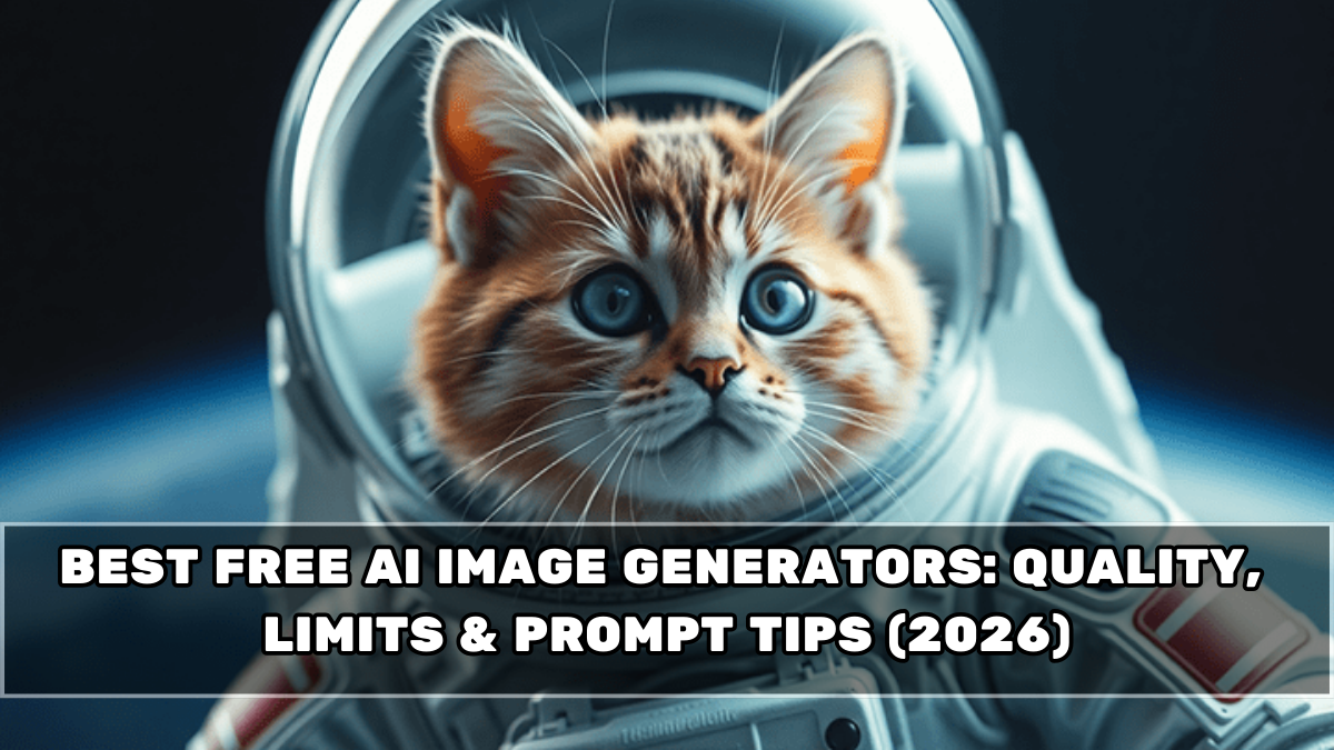 Best Free AI Image Generators: Quality, Limits & Prompt Tips (2026)