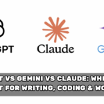 ChatGPT vs Gemini vs Claude: Which AI Is Best for Writing, Coding & Work?