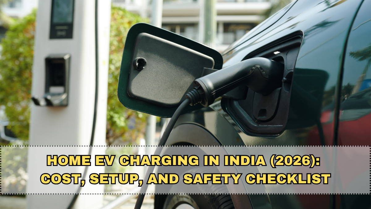Home EV Charging in India (2026): Cost, Setup, and Safety Checklist