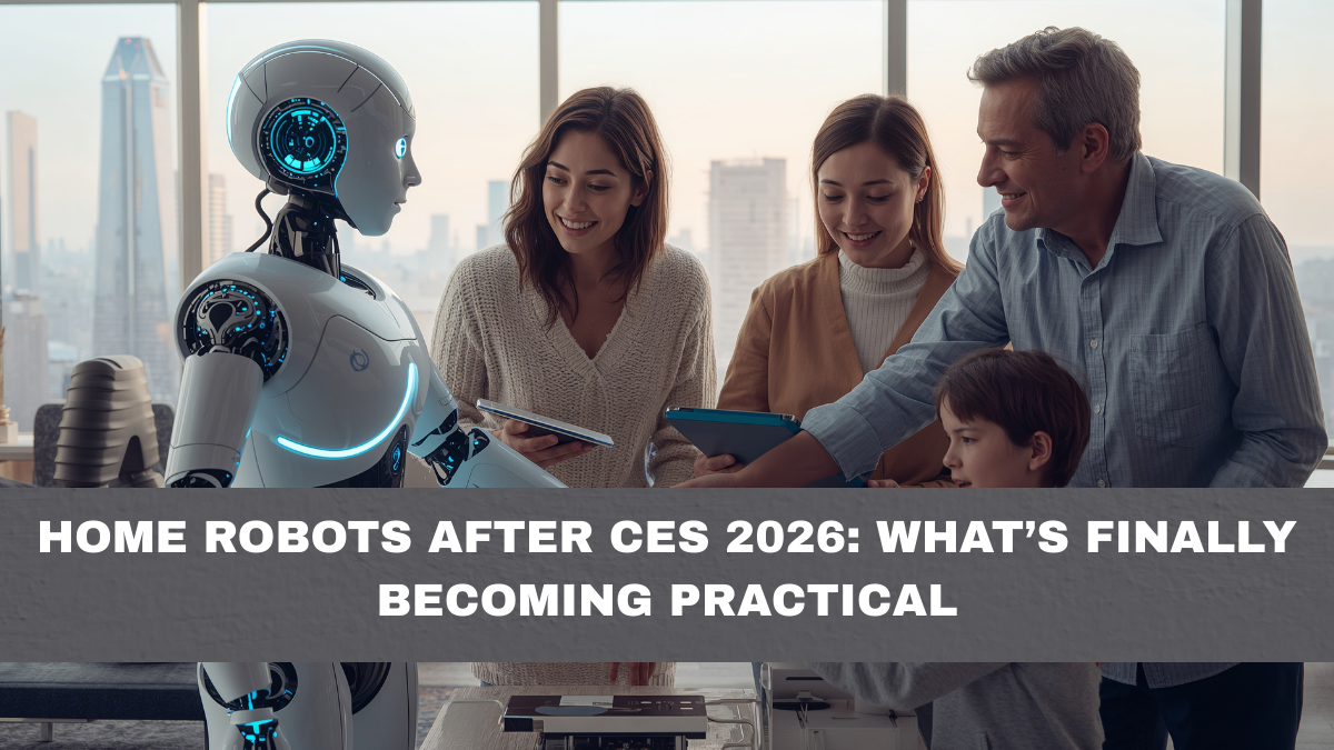 Home Robots After CES 2026: What’s Finally Becoming Practical