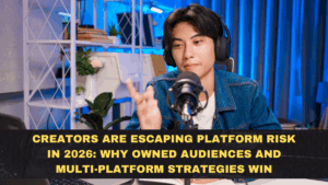 Creators Are Escaping Platform Risk in 2026: Why Owned Audiences and Multi-Platform Strategies Win