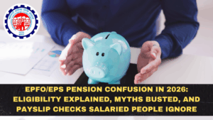 EPFO/EPS Pension Confusion in 2026: Eligibility Explained, Myths Busted, and Payslip Checks Salaried People Ignore