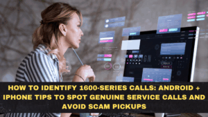 How to Identify 1600-Series Calls: Android + iPhone Tips to Spot Genuine Service Calls and Avoid Scam Pickups