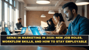 GenAI in Marketing in 2026: New Job Roles, Workflow Skills, and How to Stay Employable