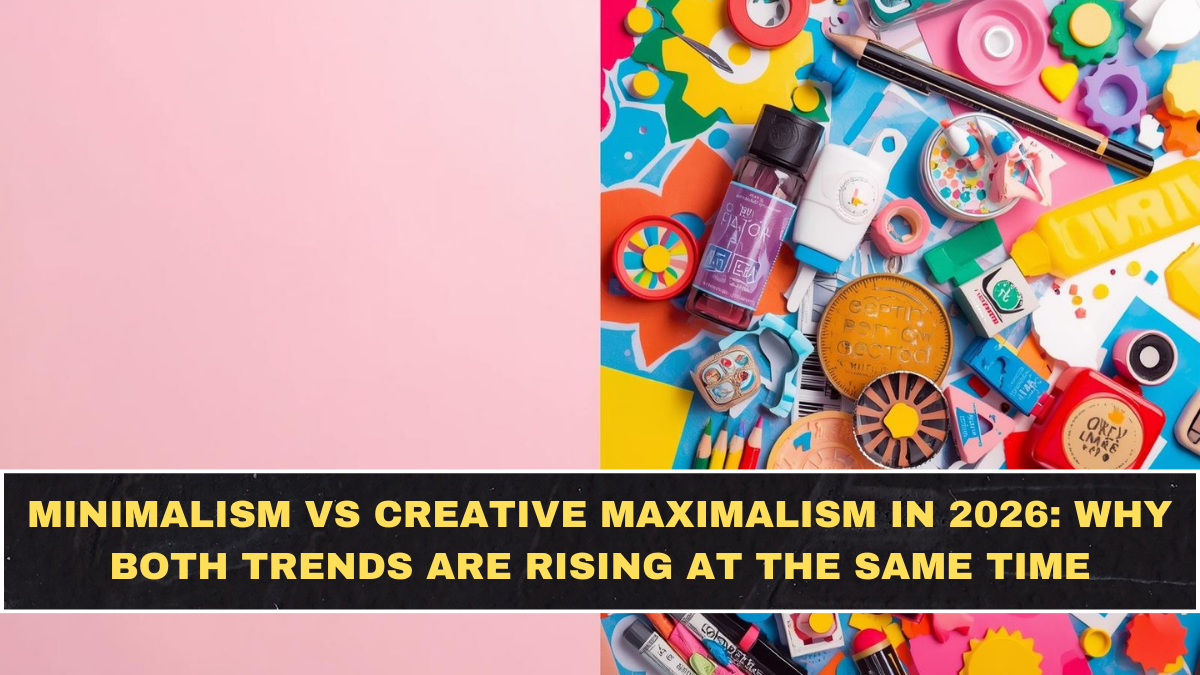 Minimalism vs Creative Maximalism in 2026: Why Both Trends Are Rising at the Same Time