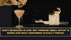 Craft Beverages in 2026: Why Premium “Small Batch” Is Rising (and What Consumers Actually Prefer)