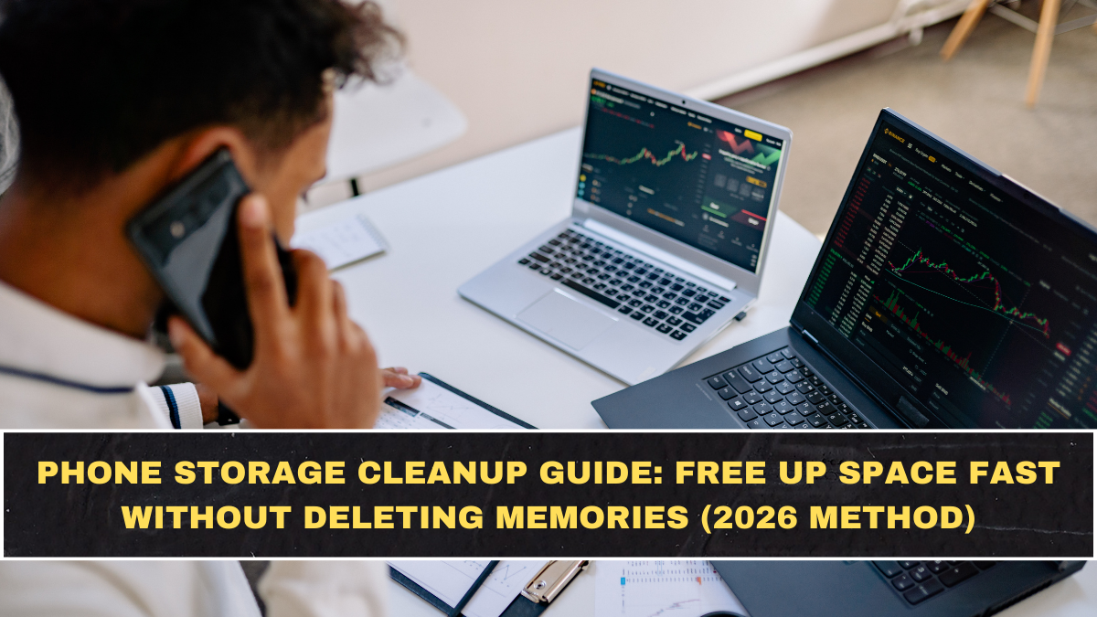Phone Storage Cleanup Guide: Free Up Space Fast Without Deleting Memories (2026 Method)