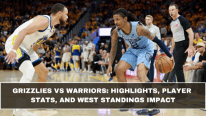 Grizzlies vs Warriors: Highlights, Player Stats, and West Standings Impact