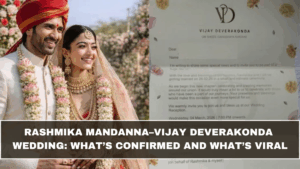 Rashmika Mandanna–Vijay Deverakonda Wedding: What’s Confirmed and What’s Viral