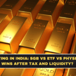 Gold Investing in India: SGB vs ETF vs Physical—Which Wins After Tax and Liquidity?
