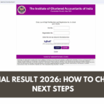 ICAI CA Final Result 2026: How to Check Fast + Next Steps
