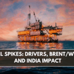 Crude Oil Spikes: Drivers, Brent/WTI Levels, and India Impact