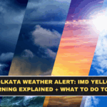 Kolkata Weather Alert: IMD Yellow Warning Explained + What to Do Today