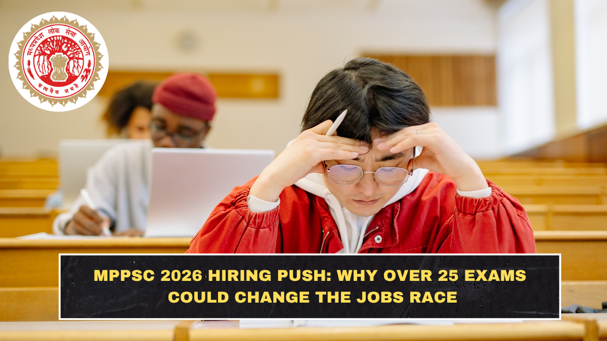 MPPSC 2026 Hiring Push: Why Over 25 Exams Could Change the Jobs Race
