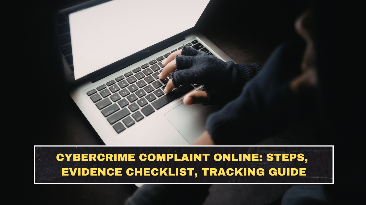 Cybercrime Complaint Online: Steps, Evidence Checklist, Tracking Guide