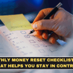 Monthly Money Reset Checklist for 2026 That Helps You Stay in Control
