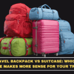 Travel Backpack vs Suitcase: Which One Makes More Sense for Your Trip