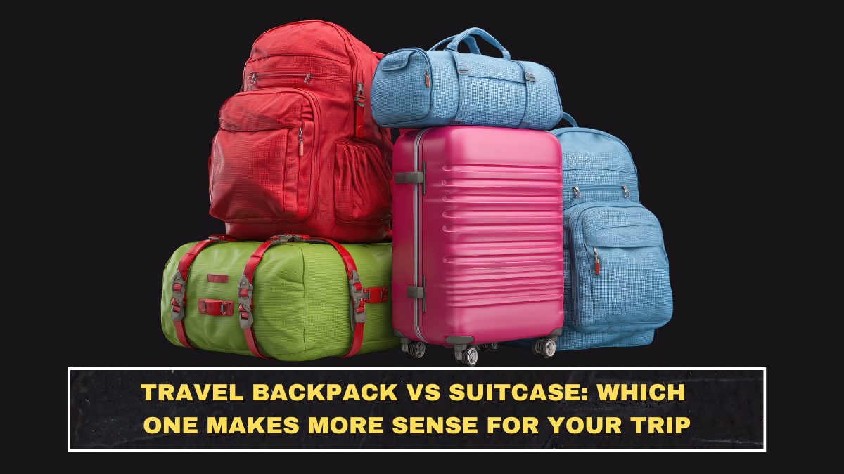 Travel Backpack vs Suitcase: Which One Makes More Sense for Your Trip