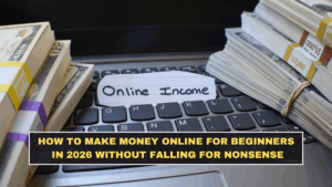 How to Make Money Online for Beginners in 2026 Without Falling for Nonsense