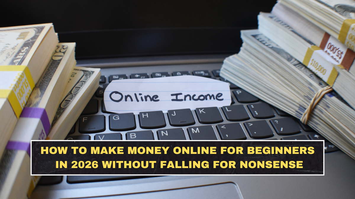 How to Make Money Online for Beginners in 2026 Without Falling for Nonsense