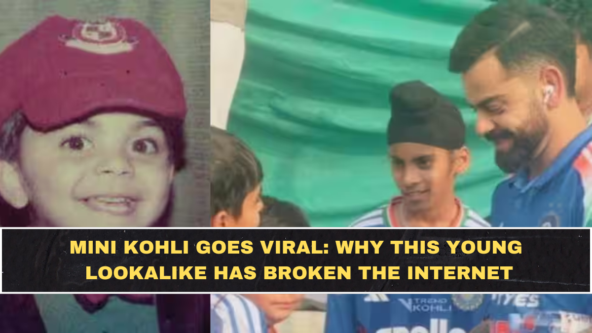 Mini Kohli Goes Viral: Why This Young Lookalike Has Broken the Internet