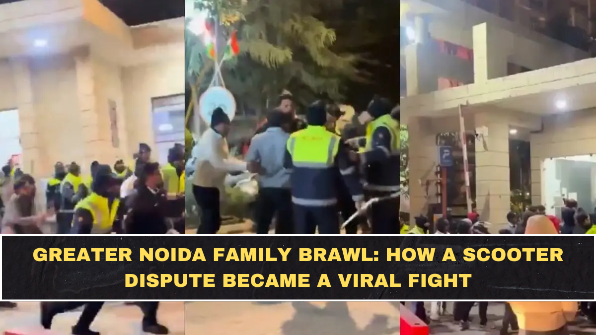 Greater Noida Family Brawl: How a Scooter Dispute Became a Viral Fight