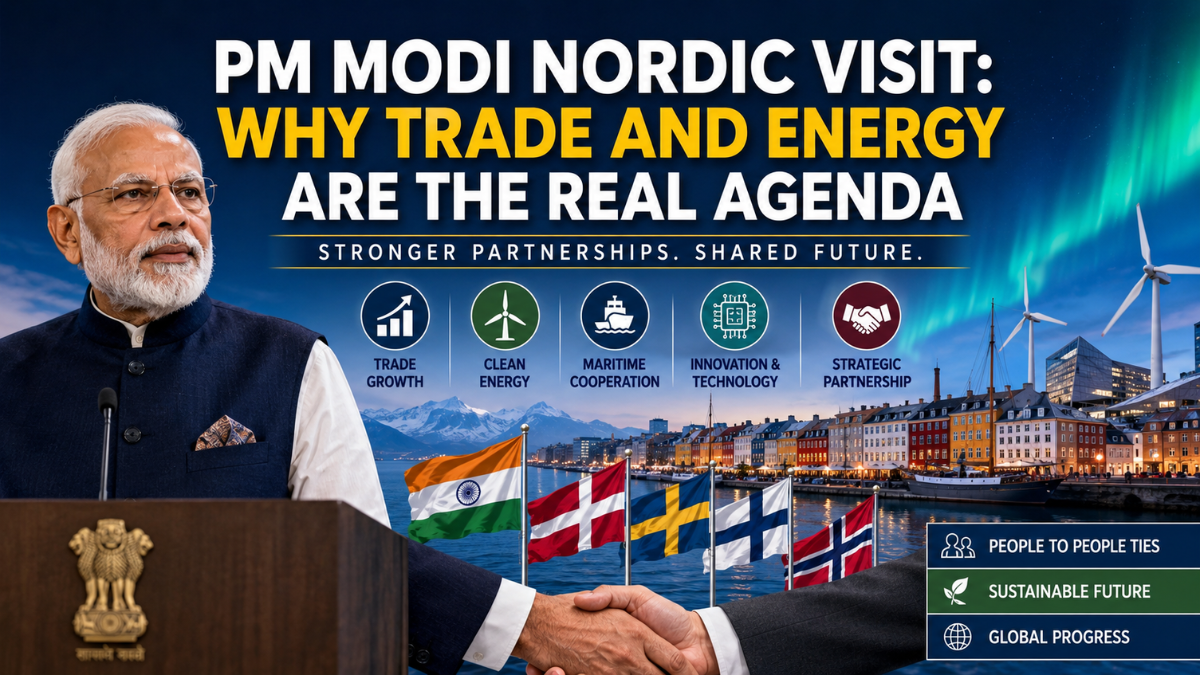 PM Modi Nordic Visit: Why Trade and Energy Are the Real Agenda