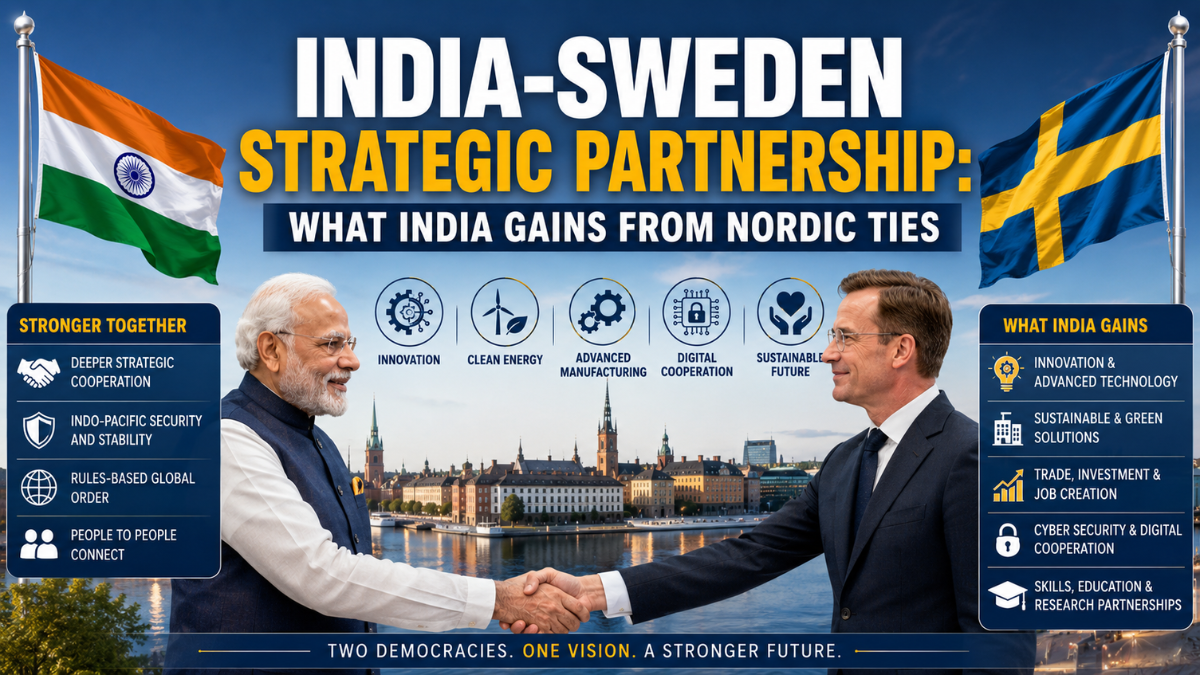 India-Sweden Strategic Partnership: What India Gains From Nordic Ties